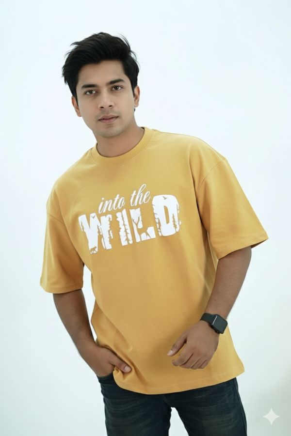 YELLOW WILO PRINT T-SHIRT